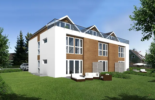 Prosjektbilde - nytt hus Radarveien