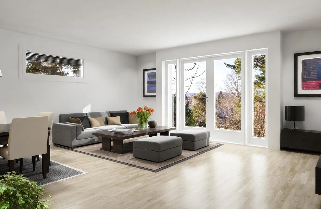 Prosjektbilde - nytt hus Radarveien