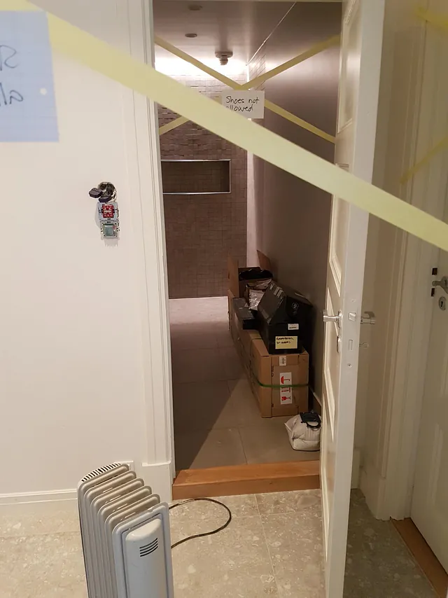 Prosjektbilde, kjellerutbygging Wessels gate