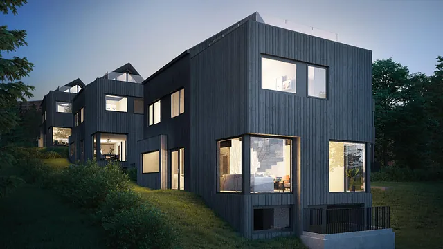 Prosjektbilde, nybygg Frits Kiærs vei