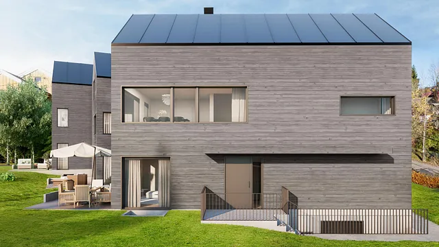 Prosjektbilde, nybygg Kaptein Oppegaards vei