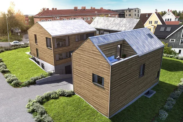 Prosjektbilde, nybygg Brannfjellveien