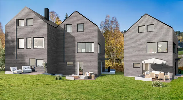 Prosjektbilde, nybygg Kaptein Oppegaards vei