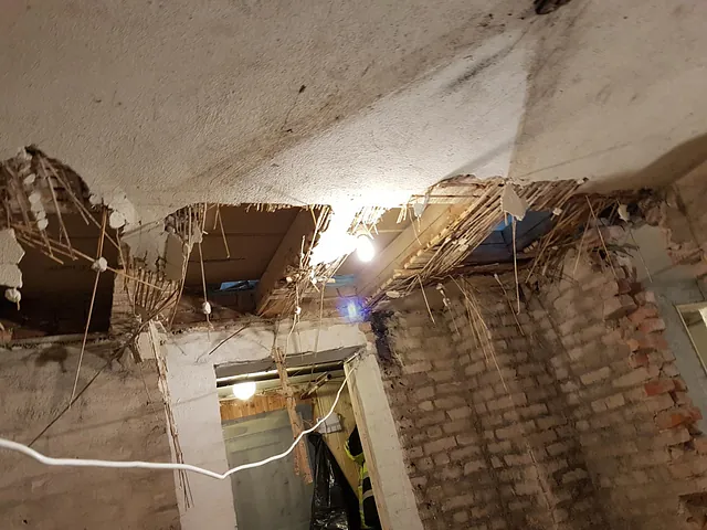 Prosjektbilde, kjellerutbygging Wessels gate