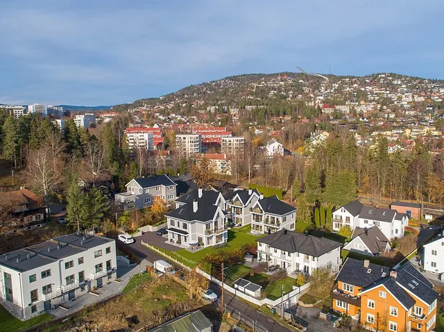 Prosjektbilde, nybygg Øvre Smestad vei