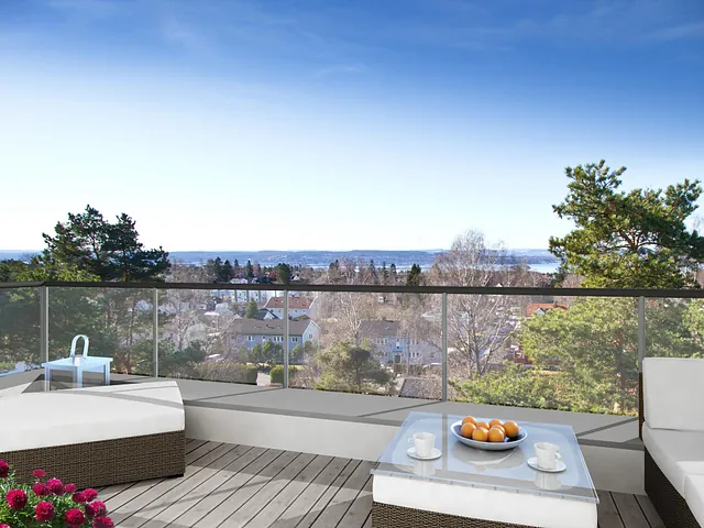 Prosjektbilde - nytt hus Radarveien