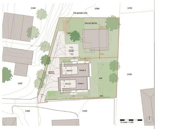 Prosjektbilde, nybygg S H Lundhs vei