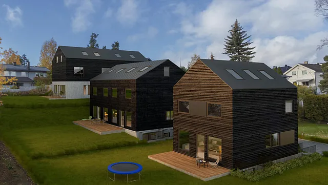 Prosjektbilde, nybygg Steinliveien