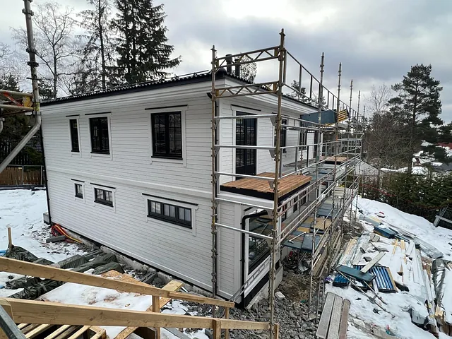 Prosjektbilde, nybygg Trosterudstien