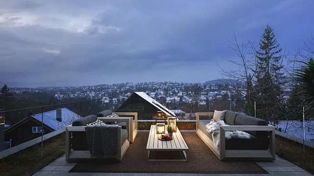 Prosjektbilde, nybygg Frits Kiærs vei