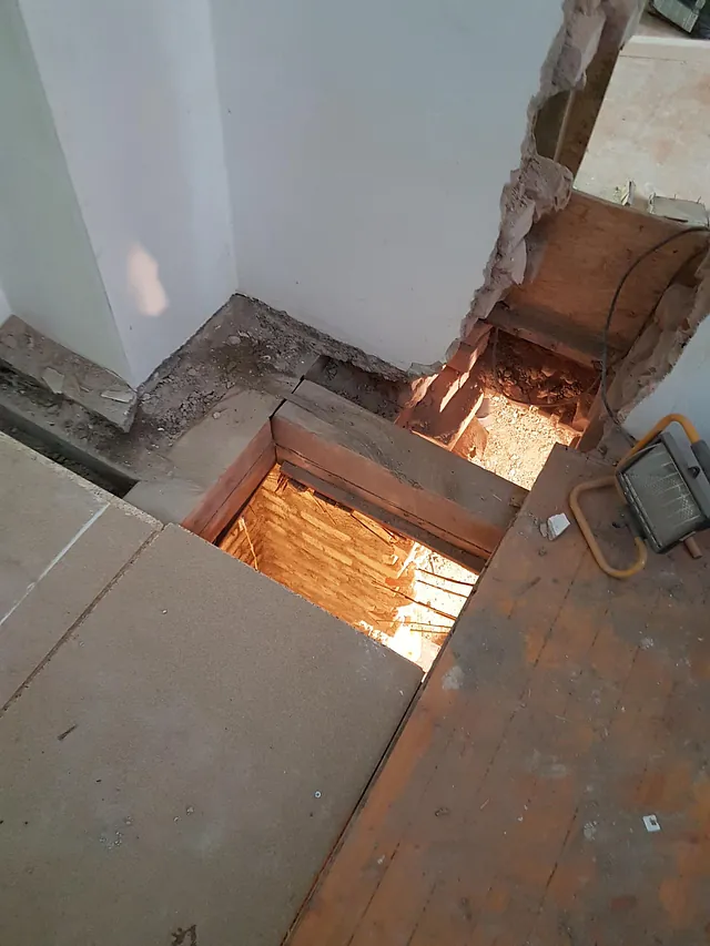 Prosjektbilde, kjellerutbygging Wessels gate