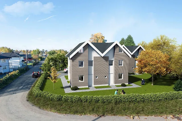 Prosjekbilde, nybygg Freidigveien