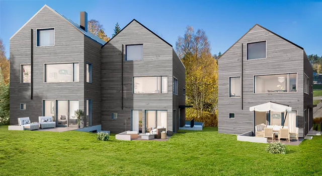 Prosjektbilde, nybygg Kaptein Oppegaards vei