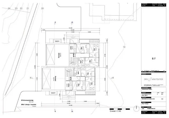 Prosjektbilde, nybygg S H Lundhs vei