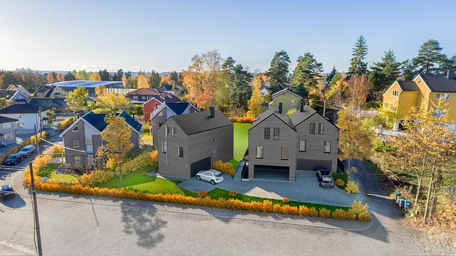 Prosjektbilde, nybygg Kaptein Oppegaards vei