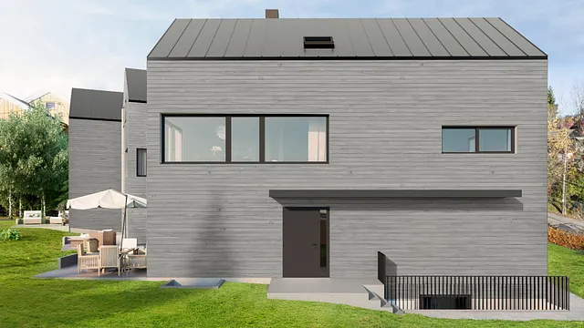 Prosjektbilde, nybygg Kaptein Oppegaards vei