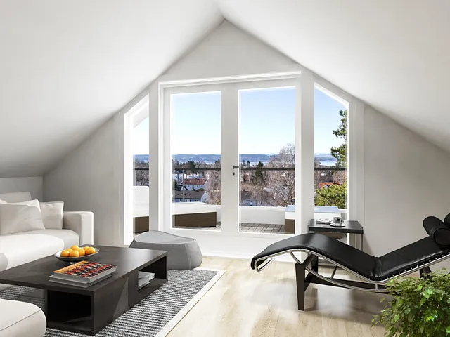 Prosjektbilde - nytt hus Radarveien