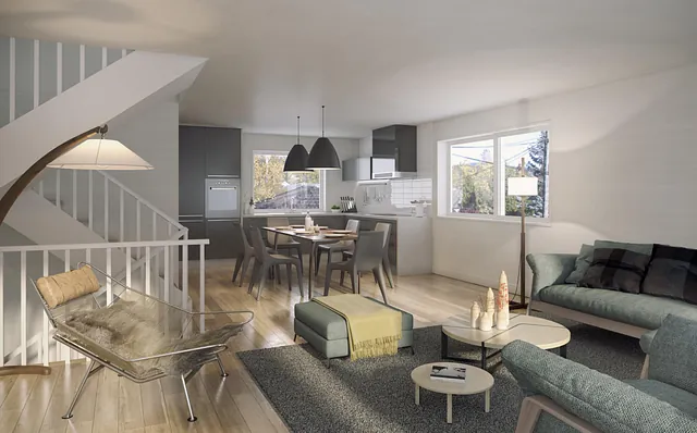 Prosjektbilde, nybygg Steinliveien