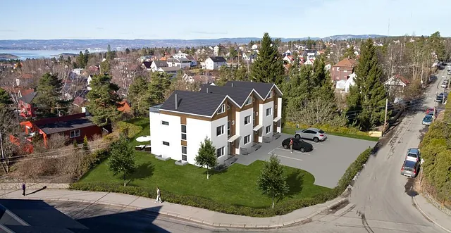 Prosjektbilde - nytt hus Radarveien