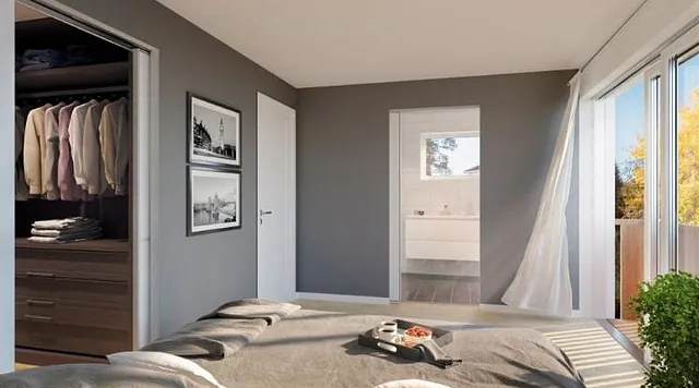 Prosjektbilde, nybygg S H Lundhs vei