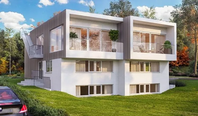 Prosjektbilde, nybygg S H Lundhs vei